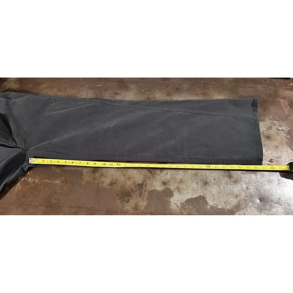 Vuori Telluride Twill Wide Leg Pants Womens Sz Med Dark Gray Comfort (32x31) - Picture 6 of 11